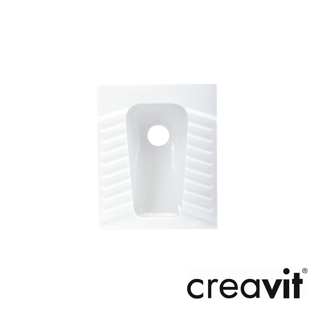 CREAVİT Çevre Yıkamalı 50x60 cm Tuvalet Taşı
