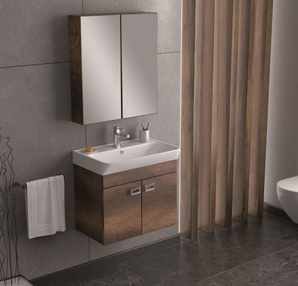 Smart Neon 60 cm Barok Banyo Dolabı
