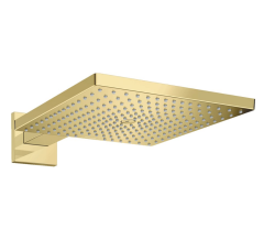Hansgrohe Raindance E 300 Parlak Altın Tepe Duşu (Duş Dirseği Dahil)