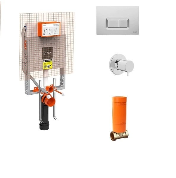 Vitra Gömme Rezervuar Seti,Komple