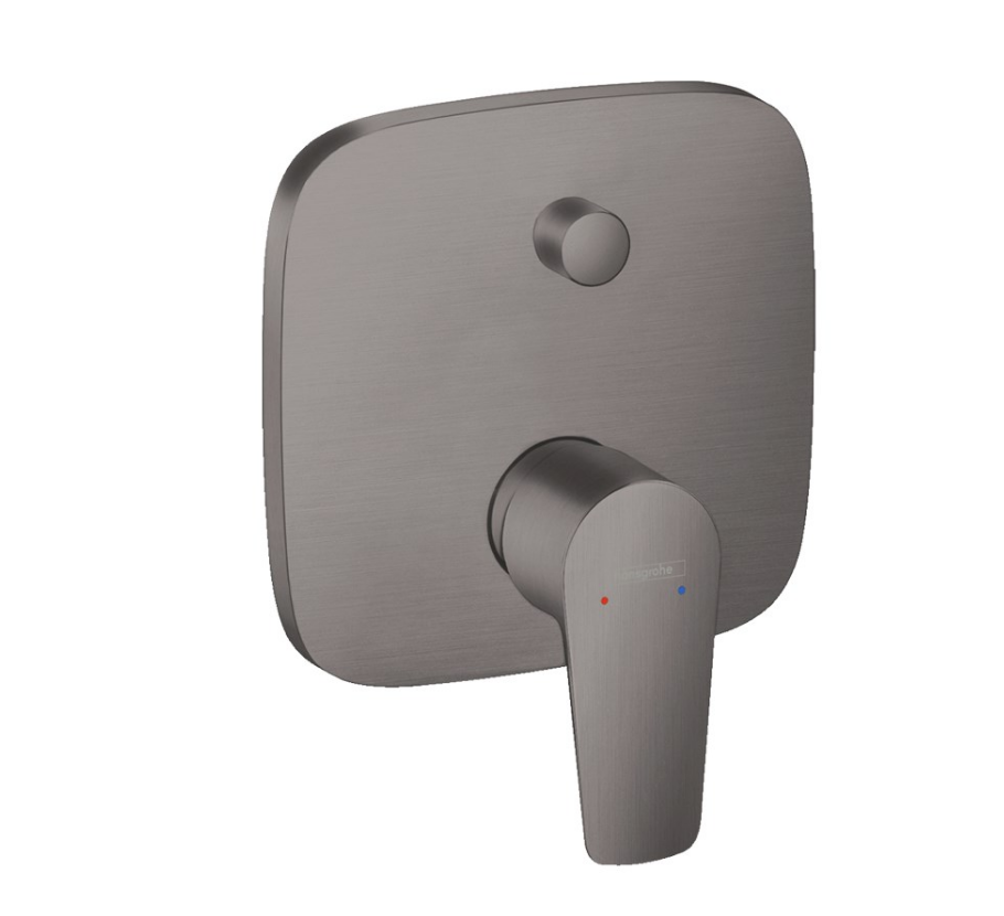 Hansgrohe Talis E Mat Siyah  Ankastre Banyo Bataryası