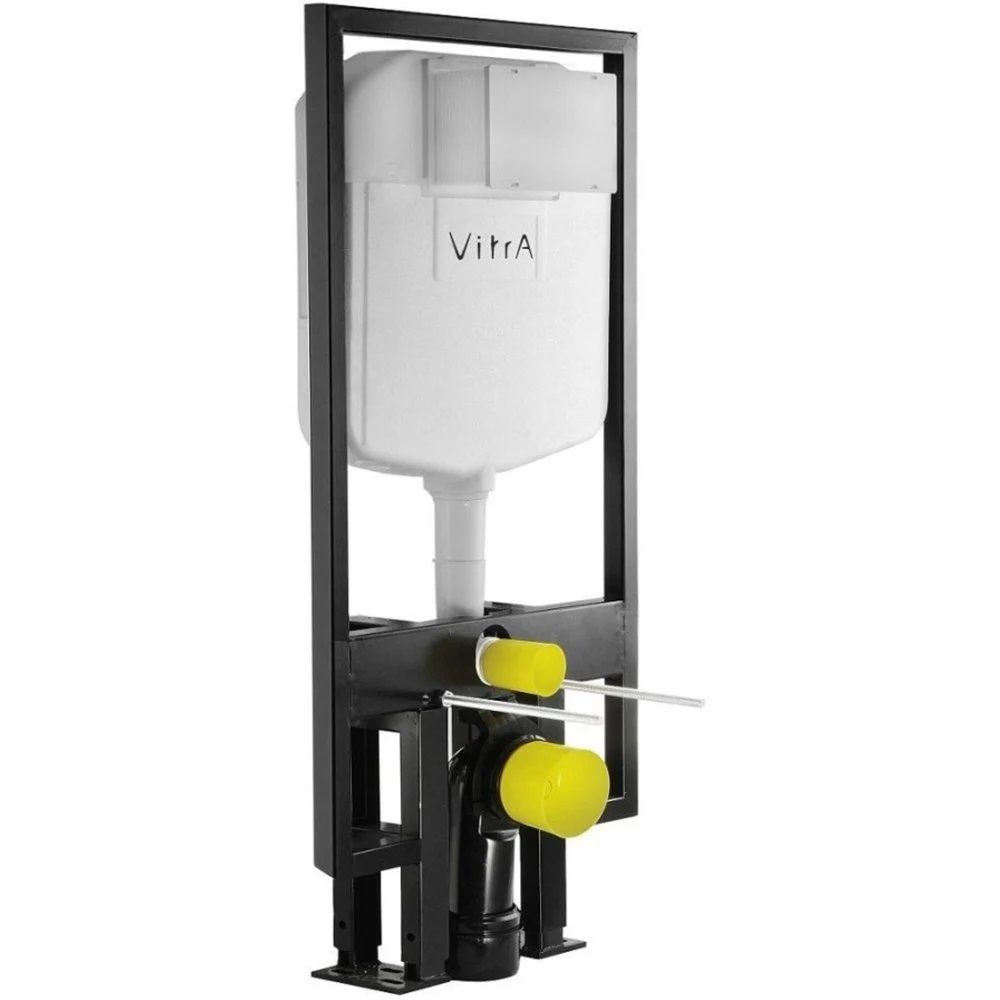 VİTRA Gömme Rezervuar Alçıpan Duvar İçi Uygulamalı Set, İnce, 3/6 Litre