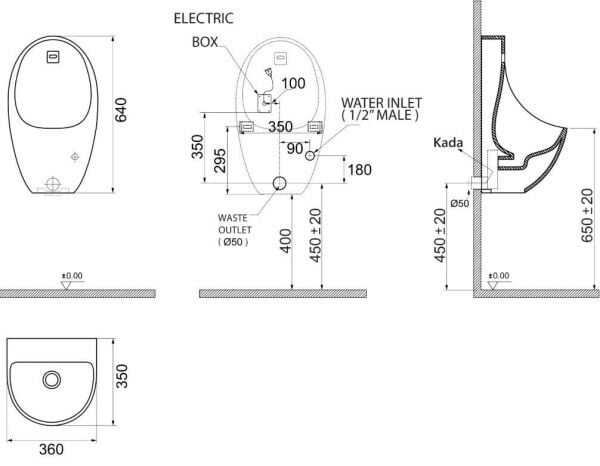Lucco Avva Pisuvar Fotoselli Elektrikli Mat Yeşil