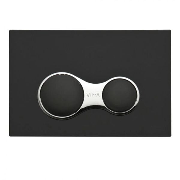 VİTRA Sirius Kumanda Paneli, Mat Siyah-Parlak Krom