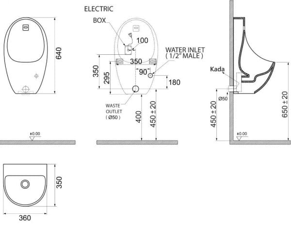 Lucco Avva Pisuvar Fotoselli Elektrikli Mat Hardal Sarı