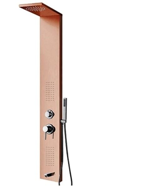 NEWARC İdea Gagalı Duş Paneli  Bakır