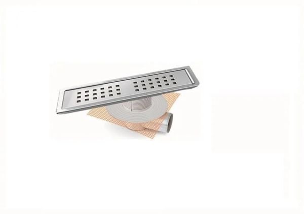 Paslanmaz Gövde Yükseklik Ayarlı Duş Süzgeci 40 cm