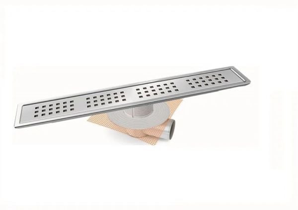 Paslanmaz Gövde Yükseklik Ayarlı Duş Süzgeci 45 cm