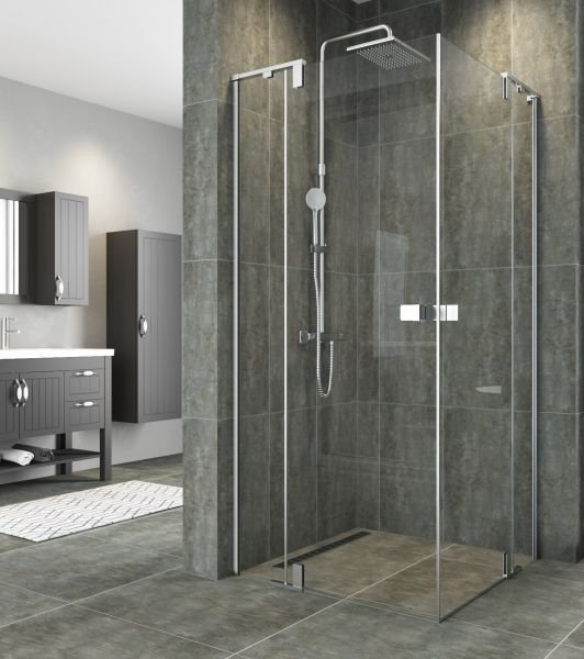 Aquanil Yortsel 110x110  Kare Krom Duşakabin 100x100