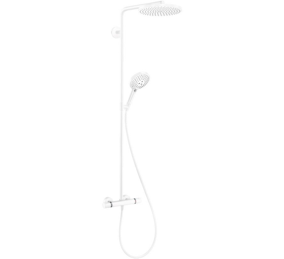 Hansgrohe Raindance Select S 240 Parlak Beyaz Duş Seti