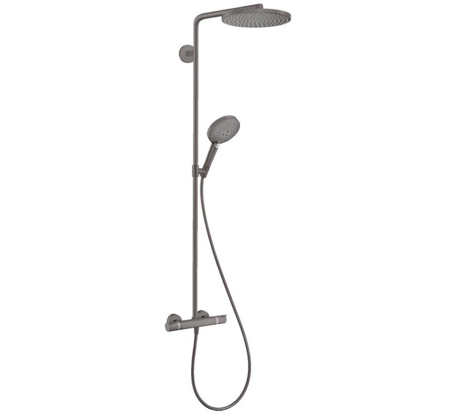 Hansgrohe Raindance Select S 240 Mat Siyah Duş Seti