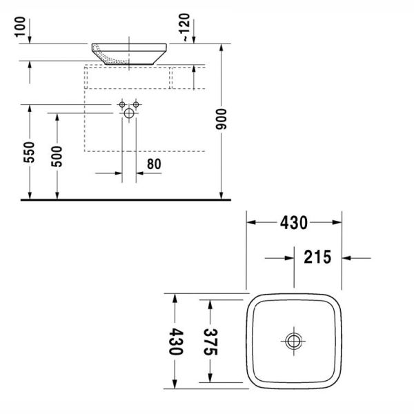 Duravit Durastyle Çanak Lavabo 43 cm