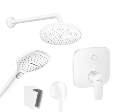 Hansgrohe Talis E Parlak Beyaz Ankastre Duş Seti