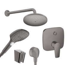 Hansgrohe Talis E Mat Siyah  Ankastre Duş Seti