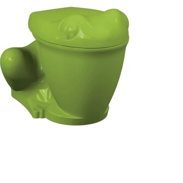 Vitra Arkitekt Kurbağa Çocuk Klozeti, Yeşil
