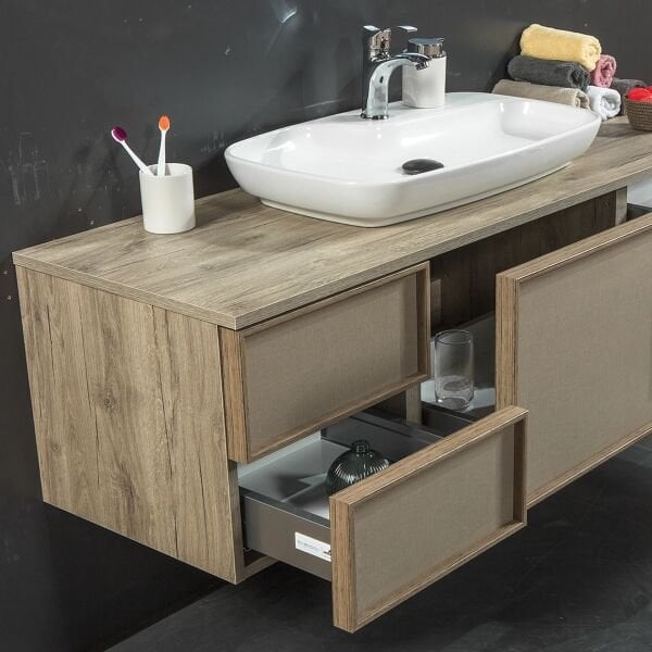 Bagnora Flora Malta 160 cm Banyo Dolabı