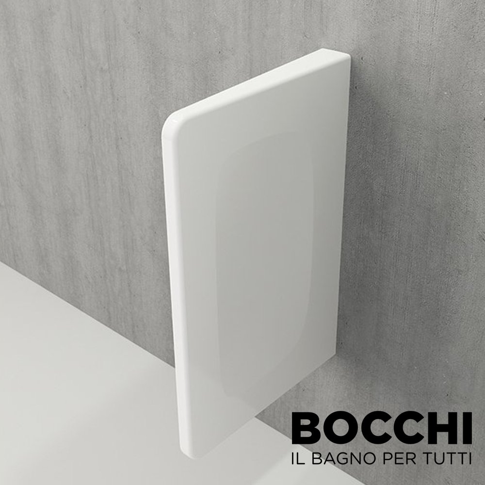 BOCCHI Taormina Pisuvar Ara Bölme Parlak Beyaz