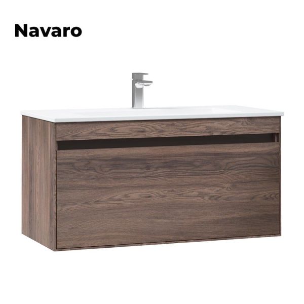 Orka Patara 100 cm  Navara  Banyo Dolabı