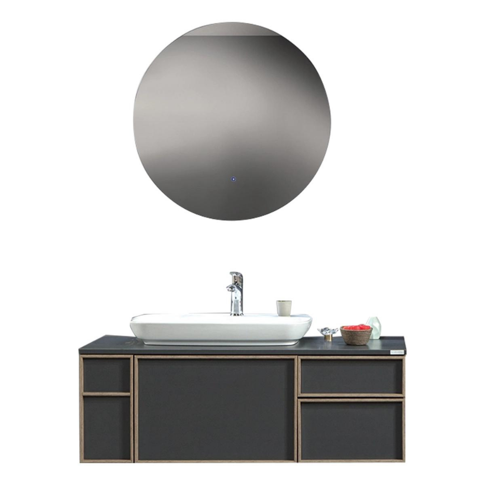 Bagnora Flora Malta 120 cm Banyo Dolabı Antrasit