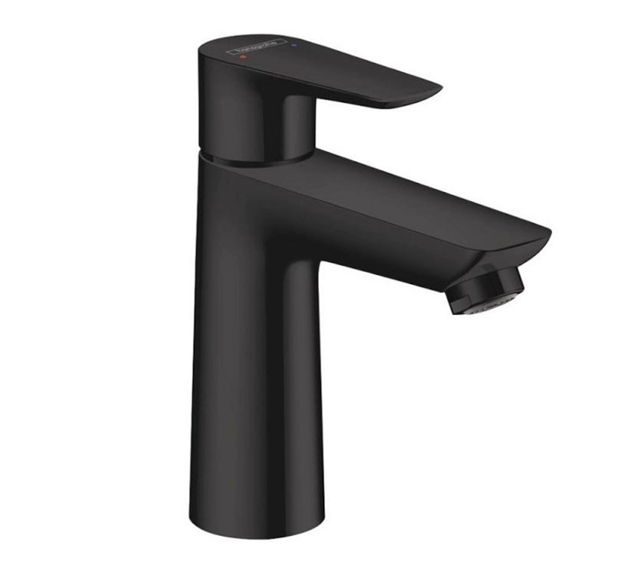 Hansgrohe Talis E 110 Mat Siyah Lavabo Bataryası