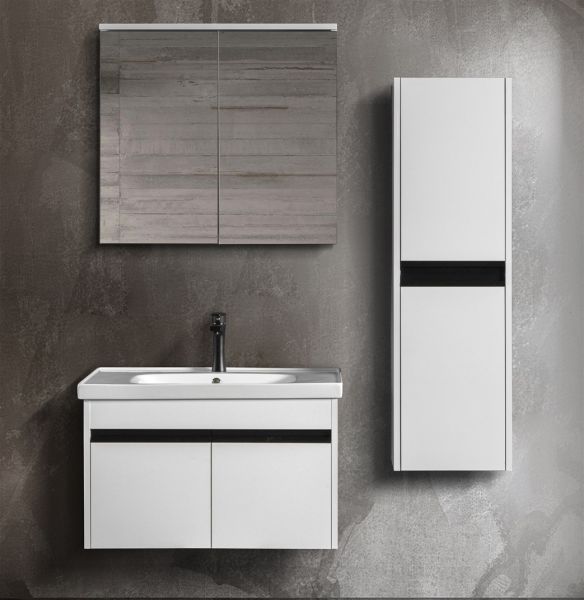 Bagnora Perge 80 cm Mdf Banyo Dolabı