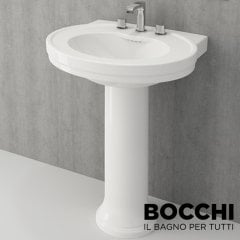 BOCCHİ Verona Lavabo 70 cm Parlak Beyaz