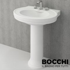 BOCCHİ Verona Lavabo 70 cm Mat Beyaz