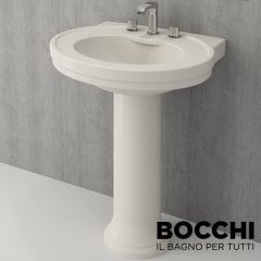 BOCCHİ Verona Lavabo 70 cm Parlak Bisküvi