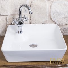 Pure W-137 Çanak Lavabo 46 cm Beyaz