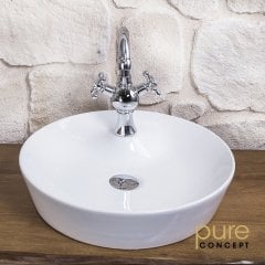 Pure W-136 Çanak Lavabo 45cm Beyaz