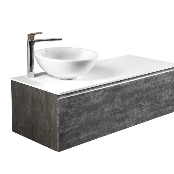 Bagnora Padova 100 cm Mdf Banyo Dolabı