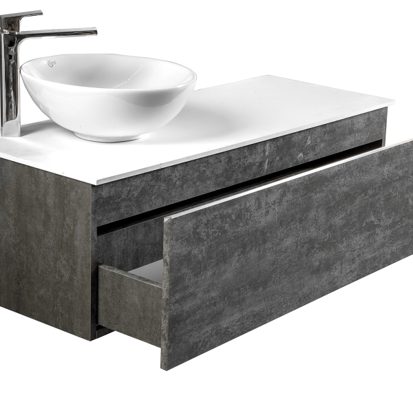 Bagnora Padova 100 cm Mdf Banyo Dolabı