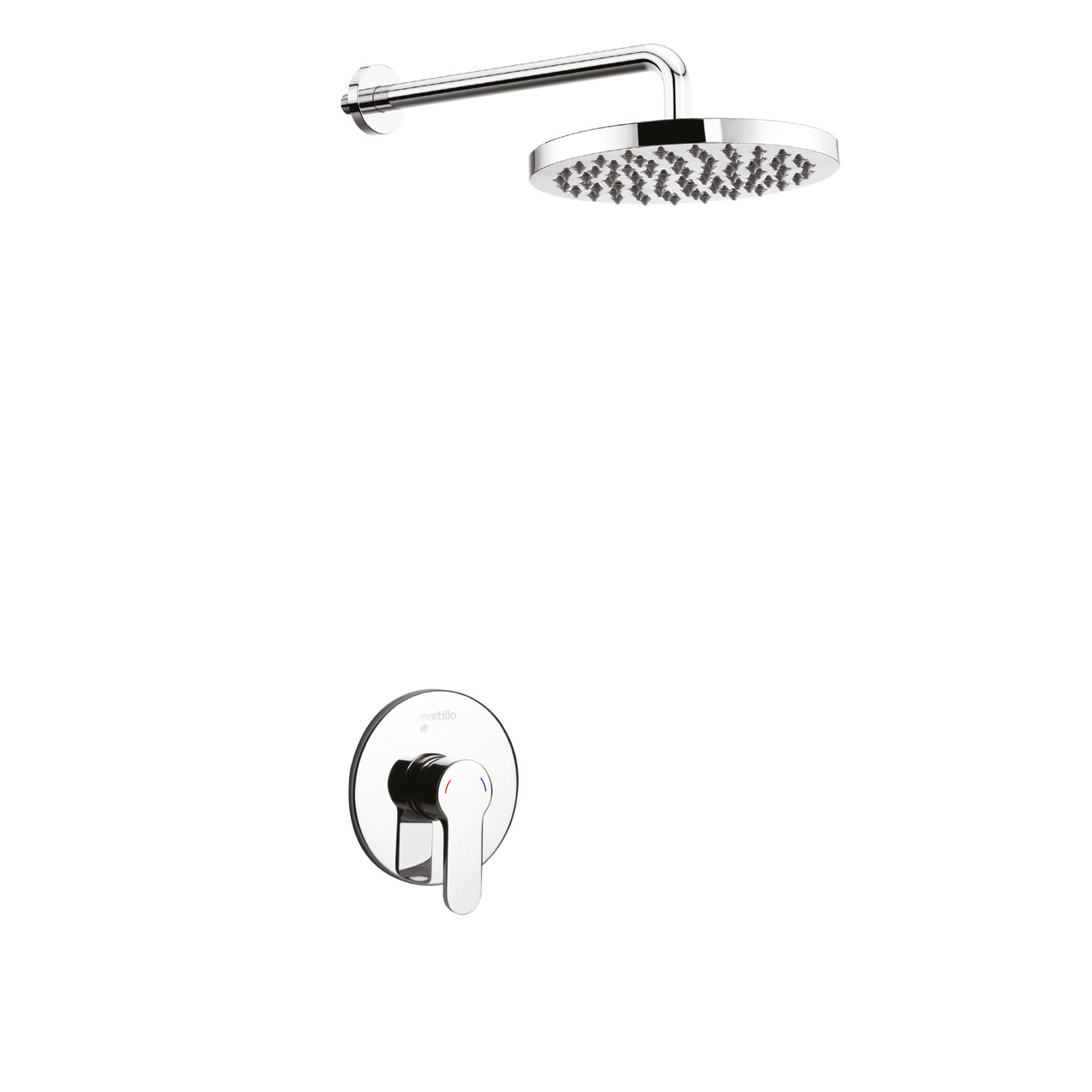 Mistillo Ankastre Duş Seti Oval MAK102