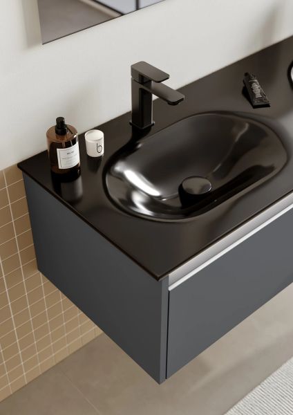 Orka Lisbon 110 cm Mat Antrasit Banyo Dolabı boy dolabı istemiyorum