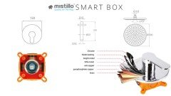 Mistillo Ankastre Duş Seti Oval MAK103