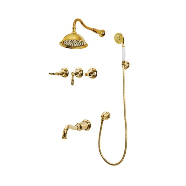 NEWARC - Golden Ankastre Banyo Bataryası