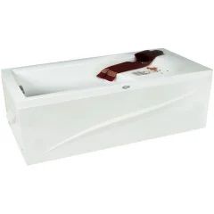 Waterway Memphis 130*70( h43) Oturmalı Mini  Dikdörtgen Küvet