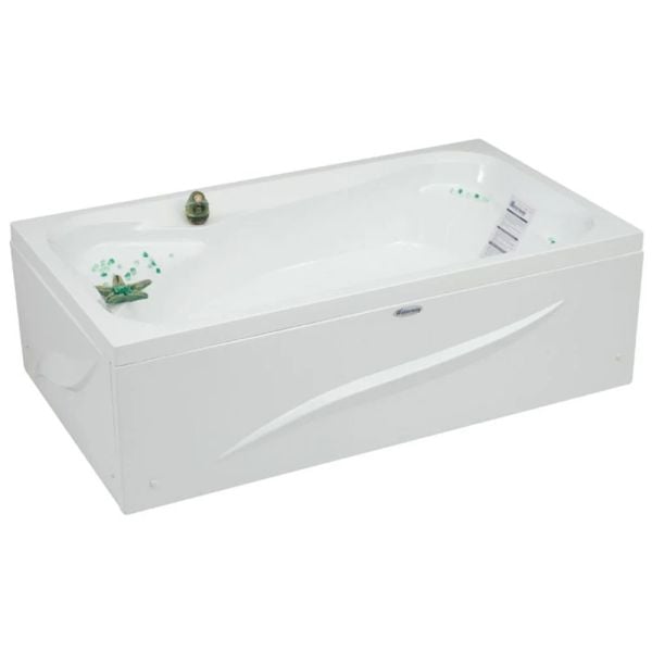 Waterway Babylon 140*80( h43)  Oturmalı Mini Dikdörtgen Küvet