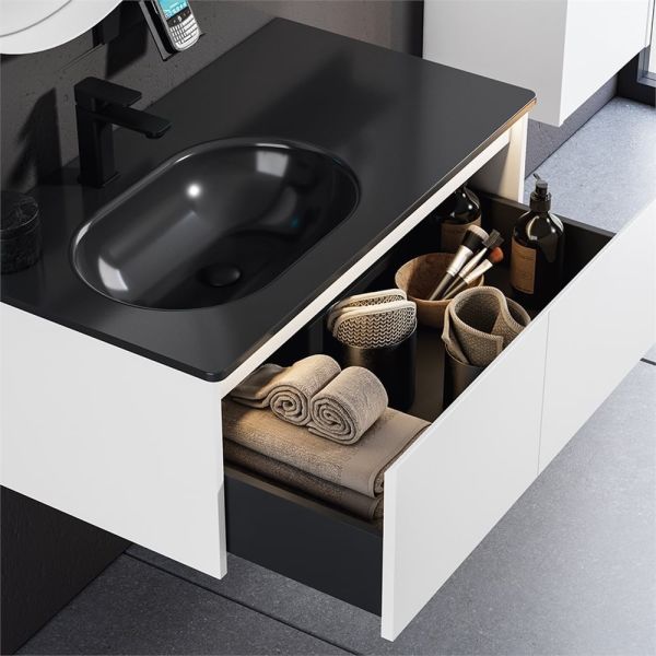 Orka Lisbon 90 cm Mat Beyaz Banyo Dolabı boy dolabı istemiyorum