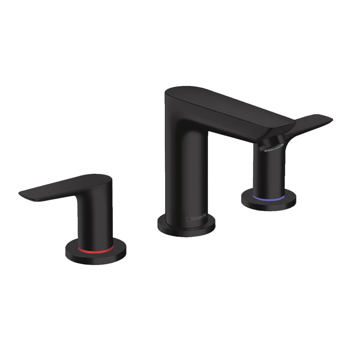 Hansgrohe Talis E 3 Delikli Lavabo Bataryası Siyah