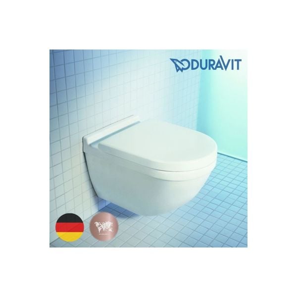 Duravit Starck 3 Kanalsız Rimless Hygiene Glaze Asma Klozet