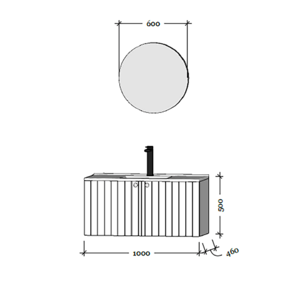 D Line 100 cm Haki Banyo Dolabı boy dolabı istiyorum