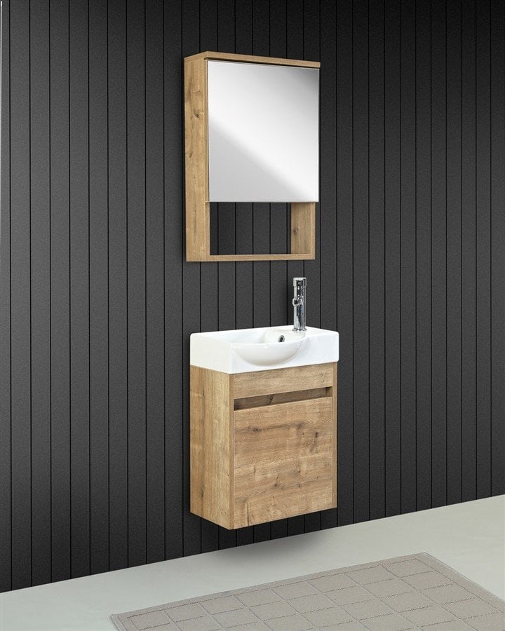 Fym New Yakut Banyo Dolabı 45 Cm