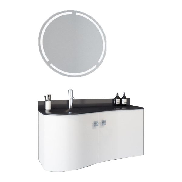 Aquanil Verso 100 cm Beyaz Banyo Dolabı