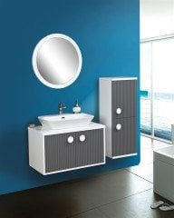 Fym Duru Banyo Dolabı 85 Cm