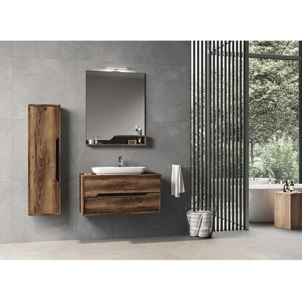 Orka Galia 100 cm Ella Banyo Dolabı