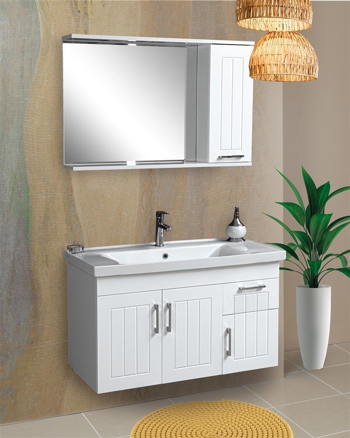 Fym Eymir Banyo Dolabı 100 Cm