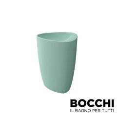 BOCCHI Etna Monoblok Lavabo, Mat Mint Yeşili