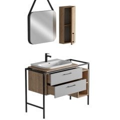 Belinza Aria 110 cm Banyo Dolabı