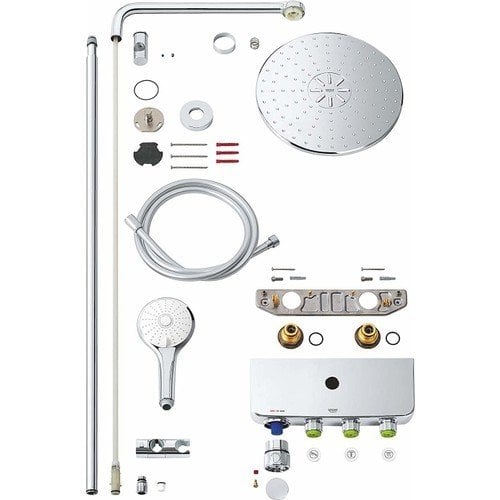 Grohe Euphoria SmartControl 310 Duo Termostatik Bataryalı Duş Kolonu
